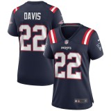 Women's New England Patriots Cody Davis Navy Game Jersey