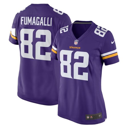 Women's Minnesota Vikings Troy Fumagalli Purple Game Jersey