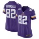Women's Minnesota Vikings Troy Fumagalli Purple Game Jersey
