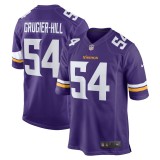 Men's Minnesota Vikings Kamu Grugier-Hill Purple Game Jersey