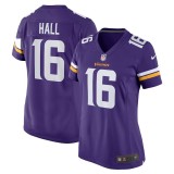 Women's Minnesota Vikings Jaren Hall Purple Game Jersey