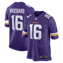 Men's Minnesota Vikings Will Reichard Purple Game Jersey