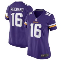 Women's Minnesota Vikings Will Reichard Purple Game Jersey