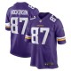 Men's Minnesota Vikings T.J. Hockenson Purple Game Player Jersey