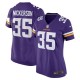 Women's Minnesota Vikings Parry Nickerson Purple Home Game Player Jersey
