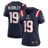 Men's New England Patriots Trace McSorley Navy Game Player Jersey