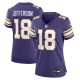 Women's Minnesota Vikings Justin Jefferson Purple Player Jersey
