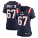 Women's New England Patriots Hayden Howerton Navy Home Game Player Jerse