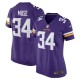 Women's Minnesota Vikings Nick Muse Purple Home Game Player Jersey