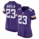 Women's Minnesota Vikings Andrew Booth Jr. Purple Player Game Jersey