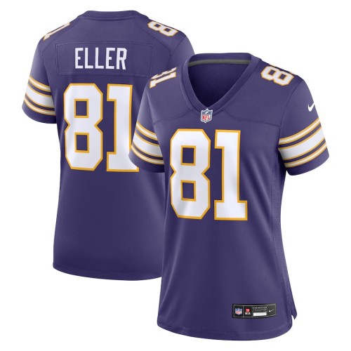 Women's Minnesota Vikings Carl Eller Purple Classic Retired Player Jersey