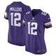 Women's Minnesota Vikings Nick Mullens Purple Game Player Jersey