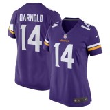 Women's Minnesota Vikings Sam Darnold Purple Team Game Jersey