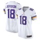 Women's Minnesota Vikings Justin Jefferson White Game Player Jersey
