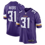 Men's Minnesota Vikings Cam Akers Purple Game Jersey