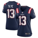 Women's New England Patriots Joey Slye Navy Game Jersey