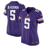 Women's Minnesota Vikings Mekhi Blackmon Purple Game Jersey