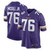 Men's Minnesota Vikings T.Y. McGill Jr. Purple Game Player Jersey