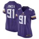 Women's Minnesota Vikings Patrick Jones II Purple Game Player Jersey