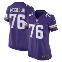 Women's Minnesota Vikings T.Y. McGill Jr. Purple Game Player Jersey