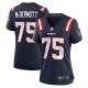 Women's New England Patriots Conor McDermott Navy Home Game Player Jersey