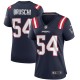 Women's New England Patriots Tedy Bruschi Navy Game Retired Player Jersey