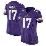 Women's Minnesota Vikings Ryan Wright Purple Game Jersey