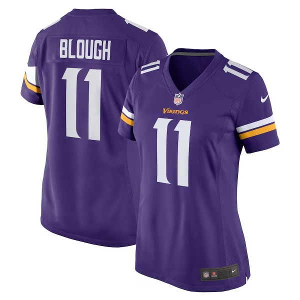 Women's Minnesota Vikings David Blough Purple Home Game Player Jersey