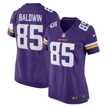 Women's Minnesota Vikings Daylen Baldwin Purple Game Jersey