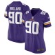Women's Minnesota Vikings Jonathan Bullard Purple Game Jersey