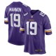 Men's Minnesota Vikings Sean Mannion Purple Game Jersey