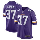 Men's Minnesota Vikings Myles Gaskin Purple Team Game Jersey