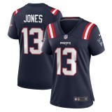 Women's New England Patriots Jack Jones Navy Game Player Jersey