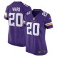 Women's Minnesota Vikings Jay Ward Purple Game Jersey