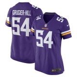 Women's Minnesota Vikings Kamu Grugier-Hill Purple Game Jersey