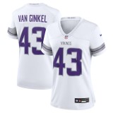 Women's Minnesota Vikings Andrew Van Ginkel White Alternate Game Jersey