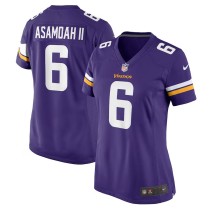 Women's Minnesota Vikings Brian Asamoah II Purple Game Jersey