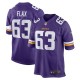 Men's Minnesota Vikings Jeremy Flax Purple Game Jersey