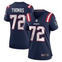 Women's New England Patriots Zach Thomas Navy Game Jersey