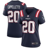 Women's New England Patriots Gino Cappelletti Navy Game Retired Player Jersey