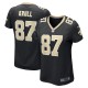 Women's New Orleans Saints Lucas Krull Black Game Player Jersey