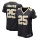 Women's New Orleans Saints Daniel Sorensen Black Player Game Jersey