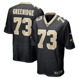 Men's New Orleans Saints Ethan Greenidge Black Game Jersey