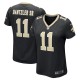 Women's New Orleans Saints Cameron Dantzler Sr Black Game Jersey