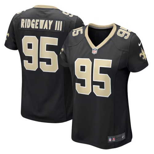 Women's New Orleans Saints John Ridgeway III Black Game Jersey