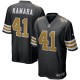 Men's New Orleans Saints Alvin Kamara Black Alternate Game Jersey