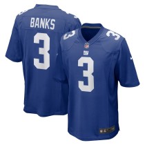 Men's New York Giants Deonte Banks Royal Game Jersey