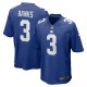 Men's New York Giants Deonte Banks Royal Game Jersey
