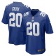 Men's New York Giants Eric Gray Royal Team Game Jersey