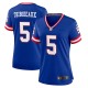 Women's New York Giants Kayvon Thibodeaux Royal Player Jersey